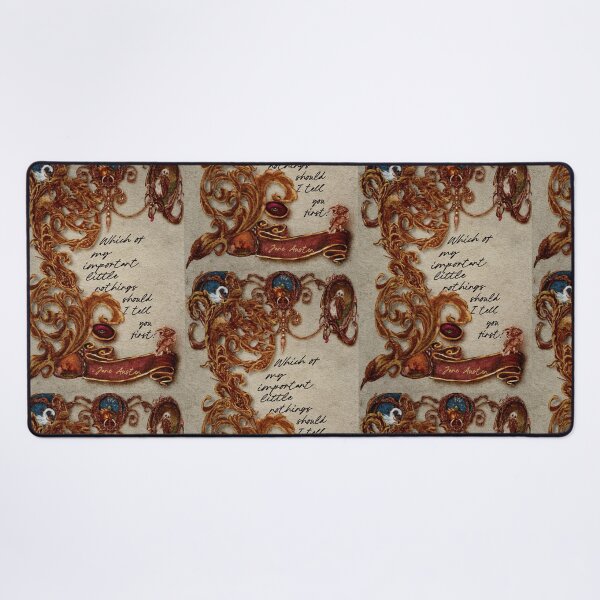 Item preview, Jane Austen Quote Watercolor Whimsical Art designed and sold by Monica Laipple.