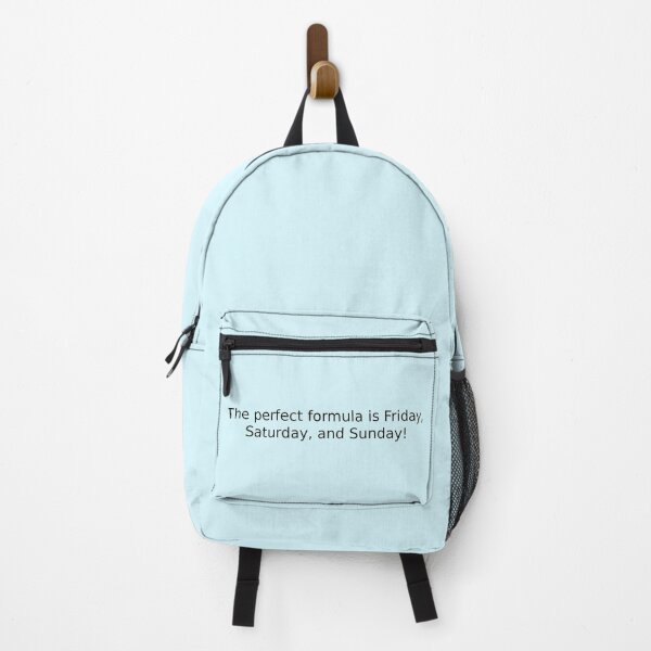 Item preview, The perfect formula is Friday, Saturday, and Sunday! designed and sold by English Learning.