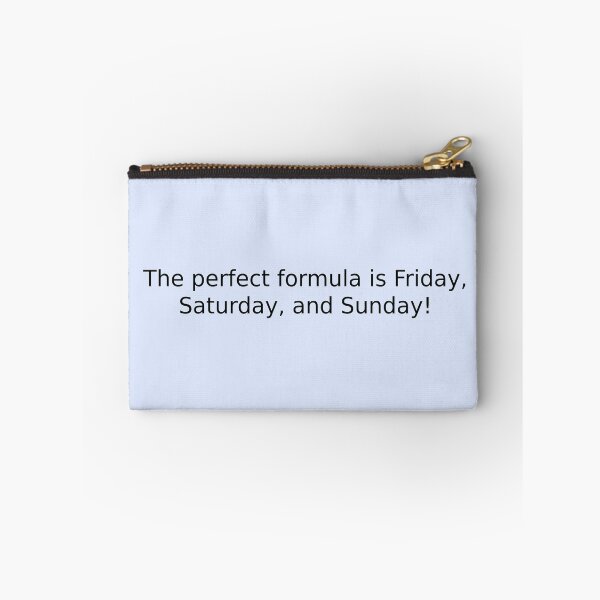 Item preview, The perfect formula is Friday, Saturday, and Sunday! designed and sold by English Learning.