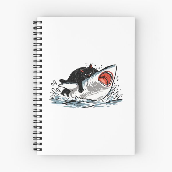 Item preview, Fat Cat Vs Shark designed and sold by hargisnamocho.