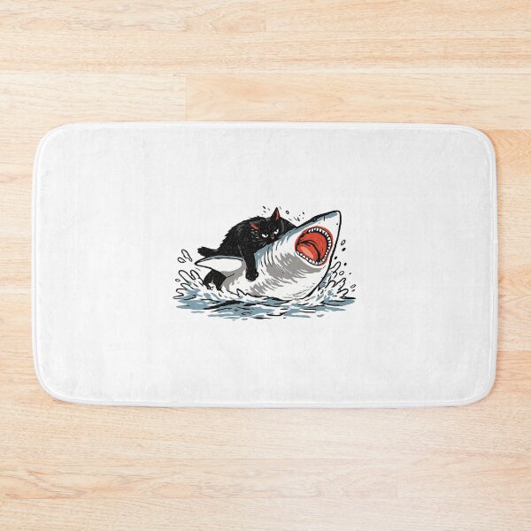 Item preview, Fat Cat Vs Shark designed and sold by hargisnamocho.