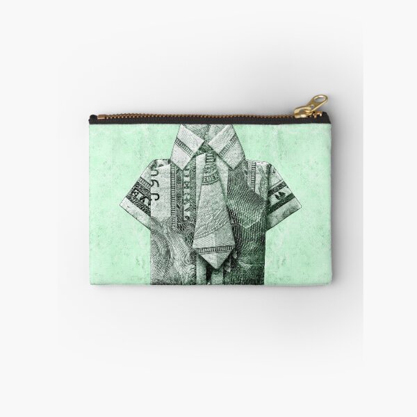 Item preview, Origami Shirt Folded From Green Dollar Bill designed and sold by Ghoul Enterprises.