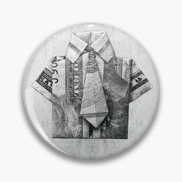Item preview, Origami Shirt Folded From Dollar Bill designed and sold by Ghoul Enterprises.