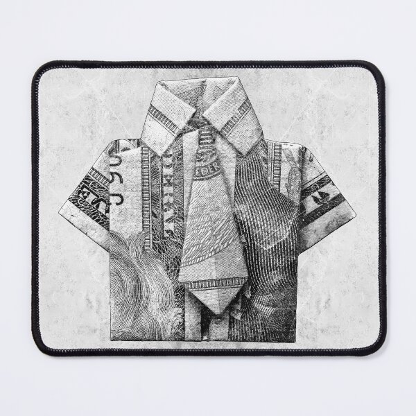 Item preview, Origami Shirt Folded From Dollar Bill designed and sold by Ghoul Enterprises.
