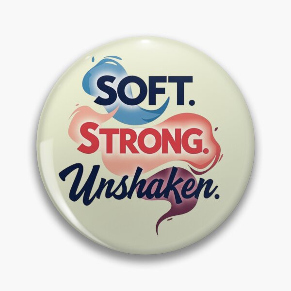 Item preview, Soft Strong Unshaken. Empowering Confidence Quote designed and sold by Aarvya Fashion Club ( A.F.C ).
