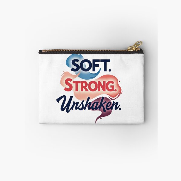Item preview, Soft Strong Unshaken. Empowering Confidence Quote designed and sold by Aarvya Fashion Club ( A.F.C ).