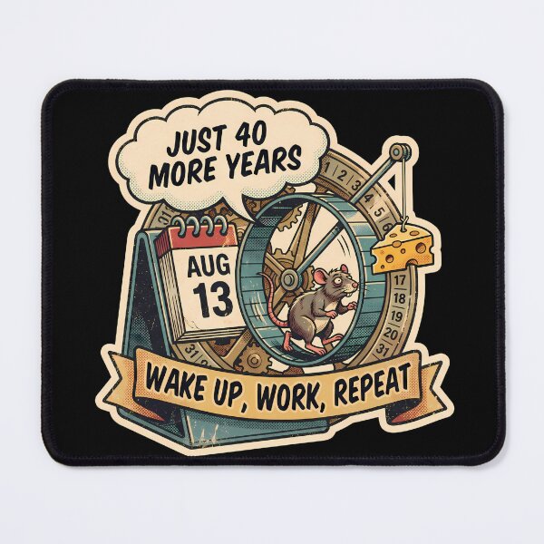 Item preview, WAKE UP, WORK, REPEAT designed and sold by Fresnel Boy.