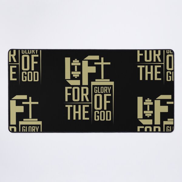 Item preview, Lift For The Glory Of God Christian Gym designed and sold by Bezuiden.