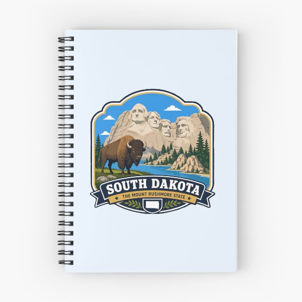 Item preview, South Dakota - The Mount Rushmore State designed and sold by Myra365Art.