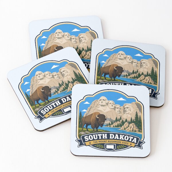 Item preview, South Dakota - The Mount Rushmore State designed and sold by Myra365Art.