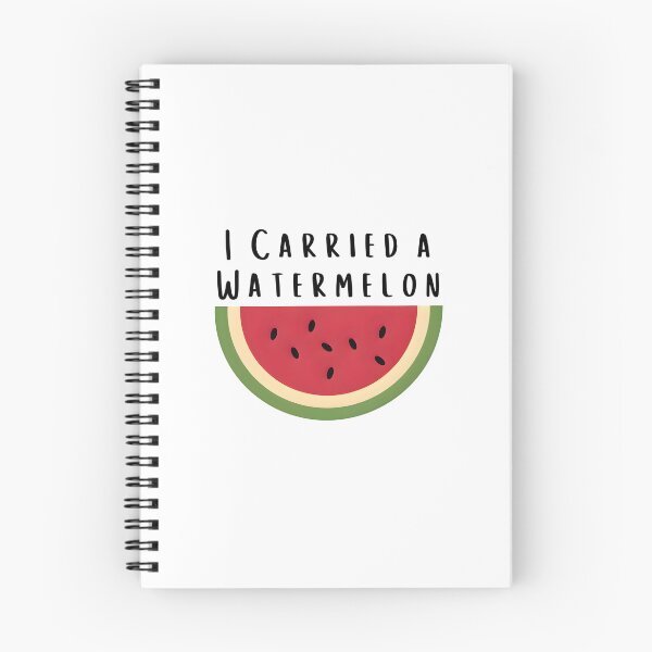 Item preview, I Carried a Watermelon Meme designed and sold by jimmyneo.