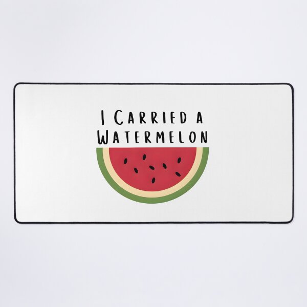 Item preview, I Carried a Watermelon Meme designed and sold by jimmyneo.