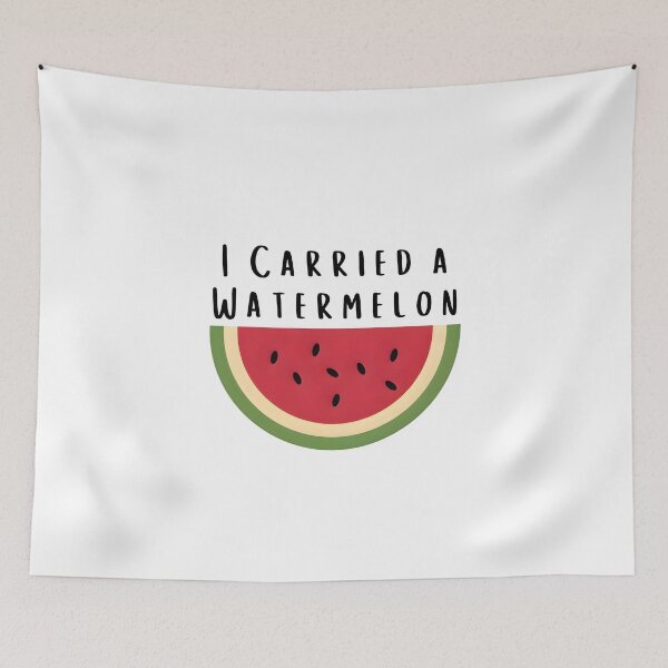 Item preview, I Carried a Watermelon Meme designed and sold by jimmyneo.