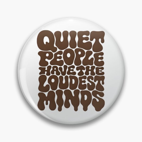Item preview, Quiet People Have The Loudest Minds Retro Introvert T-Shirt designed and sold by FestivityFinds.