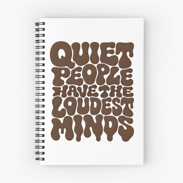 Item preview, Quiet People Have The Loudest Minds Retro Introvert T-Shirt designed and sold by FestivityFinds.