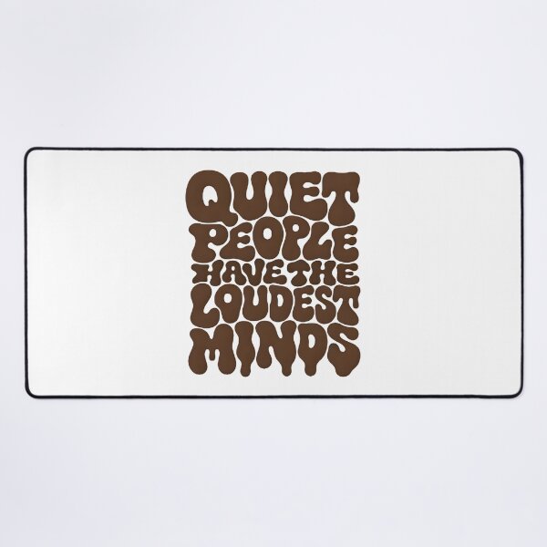 Item preview, Quiet People Have The Loudest Minds Retro Introvert T-Shirt designed and sold by FestivityFinds.