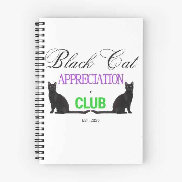 Item preview, Black Cat Appreciation Club Playful Halloween  designed and sold by JaymeOctober.
