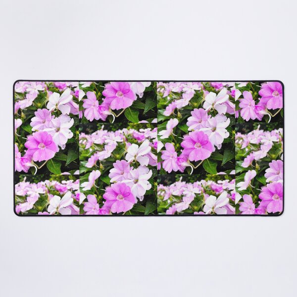 Item preview, Pink flowers with water droplets designed and sold by pbchan.