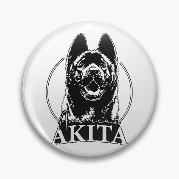 Item preview, American Akita Dog Portrait Art designed and sold by SoyLamderma.