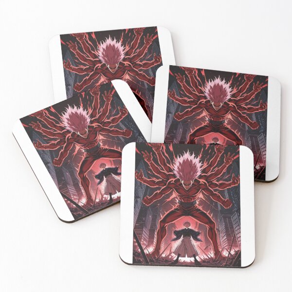 Item preview, Art - Manga Scene Inspired by Jujutsu Kaisen, Epic Confrontation and Demonic Figures designed and sold by AnimeShin.
