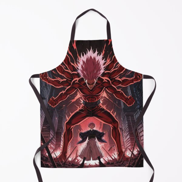 Item preview, Art - Manga Scene Inspired by Jujutsu Kaisen, Epic Confrontation and Demonic Figures designed and sold by AnimeShin.