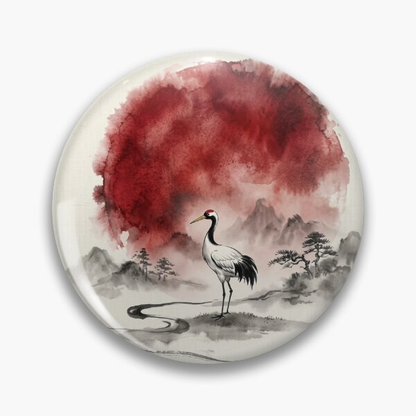 Item preview, Ink wash painting designed and sold by Aikunbox.