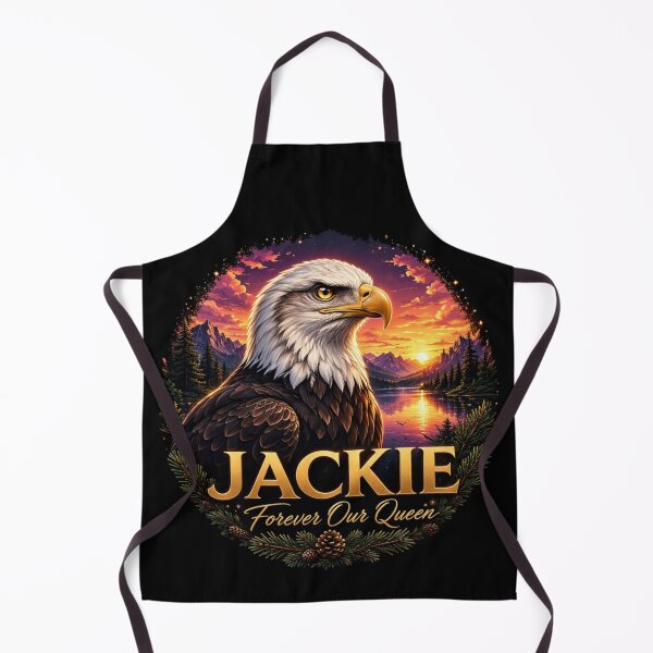 Item preview, Jackie Forever Our Queen Bald Eagle Tribute designed and sold by CF_VintageDesign.