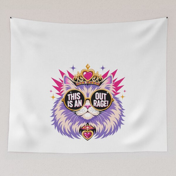 Item preview, This Is An Outrage designed and sold by Theaurore.