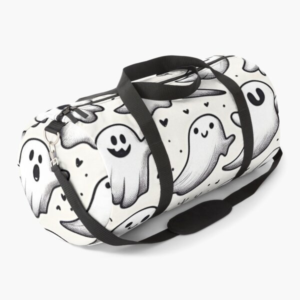 Item preview, A Playful Whimsical Ghost Illustrations with Smiling Faces Repeating Seamless Patterns Perfect for Halloween Spooky Vibes designed and sold by Matt_Smith.