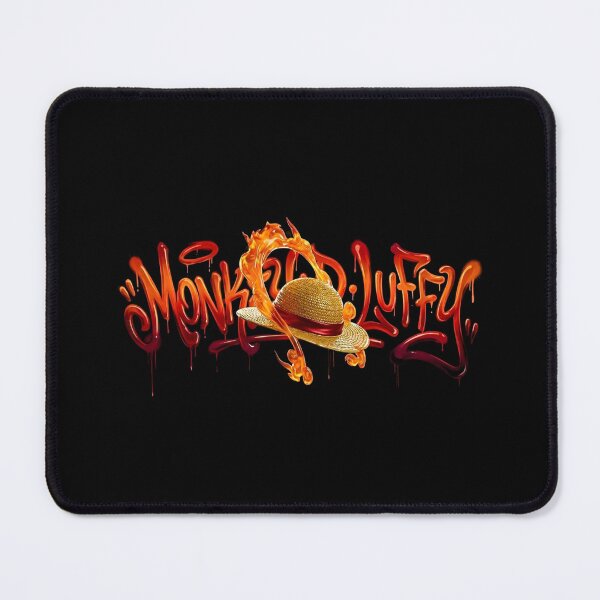 Item preview, One Piece Monkey D Luffy Graffiti Flame Straw Hat designed and sold by MillieRhodes.