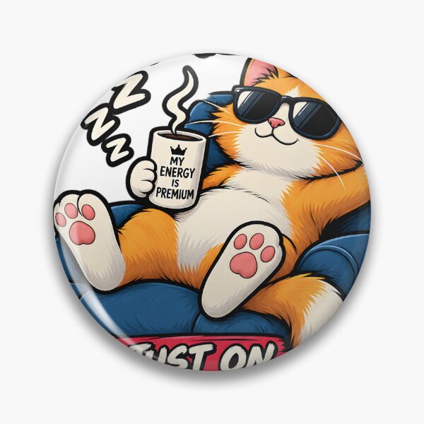 Item preview, Cartoon cat relaxing in armchair with coffee mug isolated on a transparent background designed and sold by shadoweeekhan.