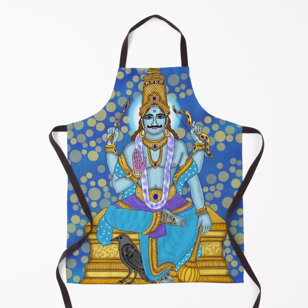 Item preview, Lord Shani Artwork | Shani Dev Hindu God Digital Art & Spiritual Illustration designed and sold by Harshit_Digital_Arts.