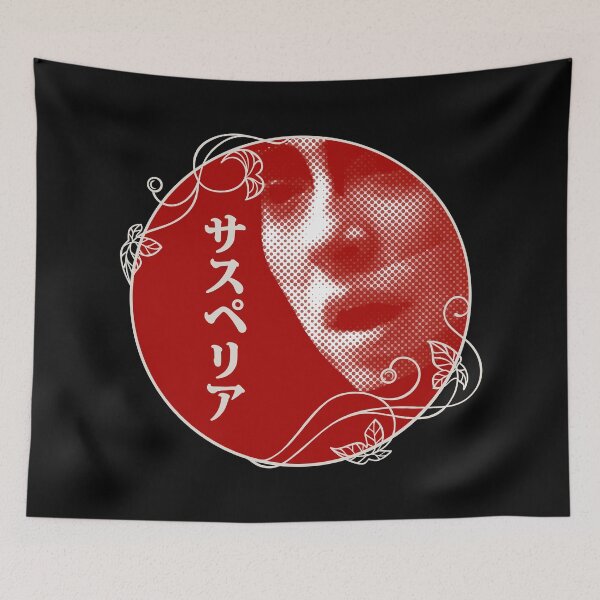 Item preview, Suspiria Art Nouveau Gothic Portrait Japanese Red designed and sold by LapinMagnetik.
