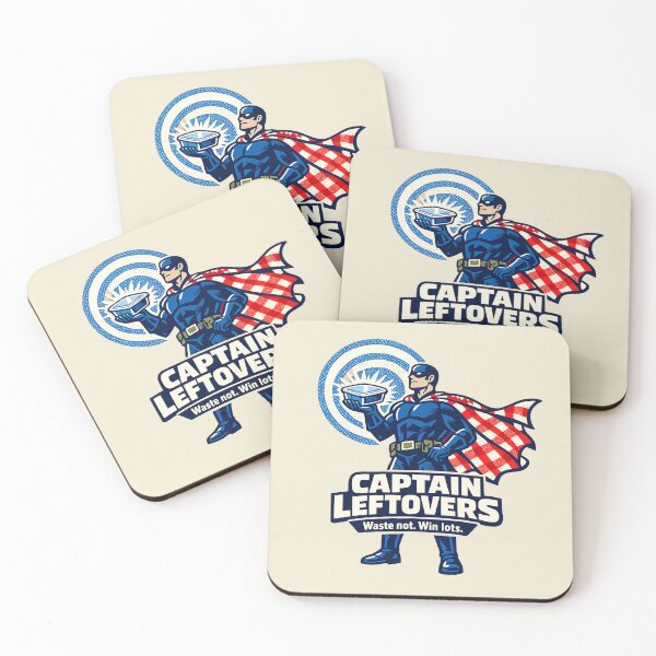 Item preview, Captain Leftovers – Waste Not Win Lots designed and sold by KungPowUnicorn.