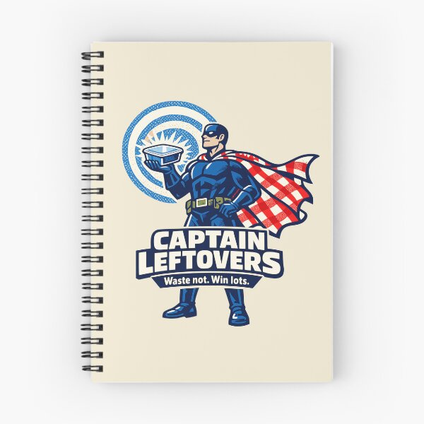 Item preview, Captain Leftovers – Waste Not Win Lots designed and sold by KungPowUnicorn.