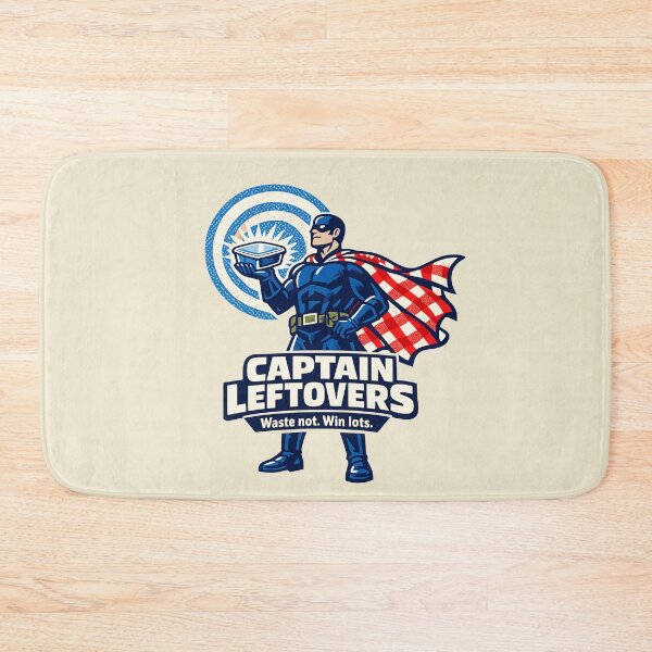 Item preview, Captain Leftovers – Waste Not Win Lots designed and sold by KungPowUnicorn.