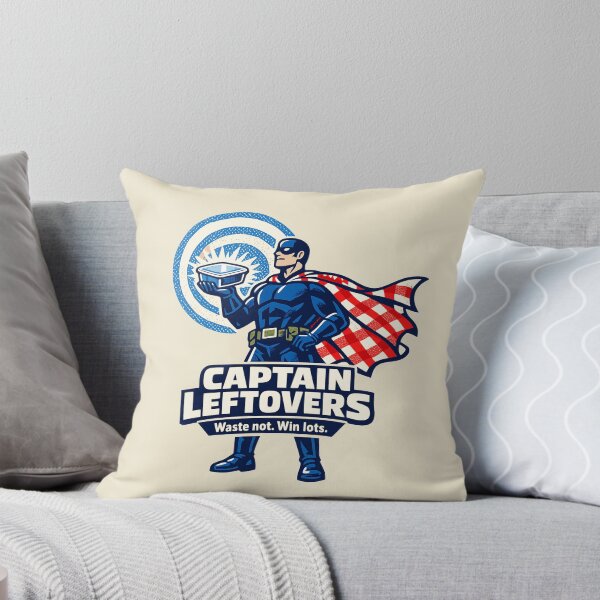 Item preview, Captain Leftovers – Waste Not Win Lots designed and sold by KungPowUnicorn.