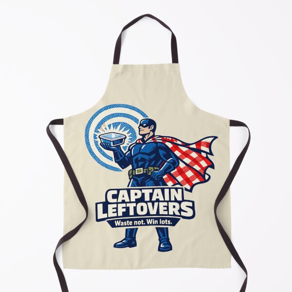 Item preview, Captain Leftovers – Waste Not Win Lots designed and sold by KungPowUnicorn.