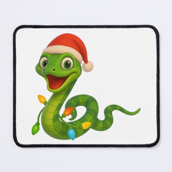 Item preview, Christmas Boomslang Snake designed and sold by Sillytoe.
