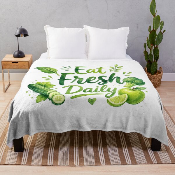 Item preview, Eat fresh daily designed and sold by nimmitrends.