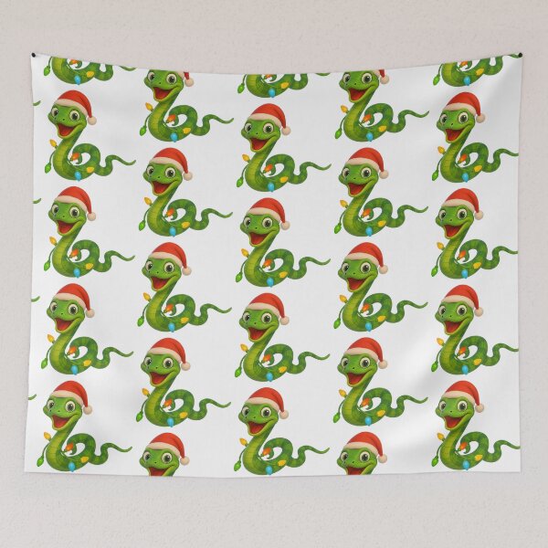 Item preview, Christmas Boomslang Snake designed and sold by Sillytoe.
