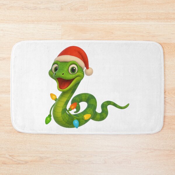 Item preview, Christmas Boomslang Snake designed and sold by Sillytoe.