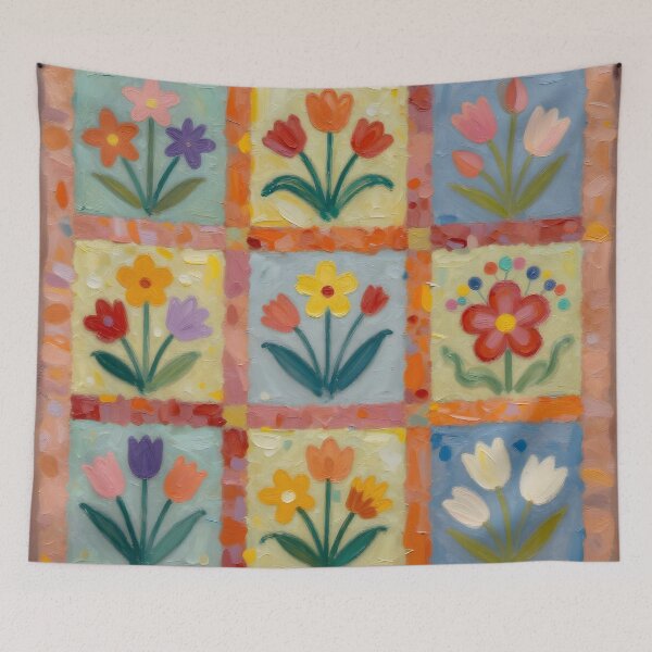 Item preview, Sweet Flowers designed and sold by The Quilting Bee.