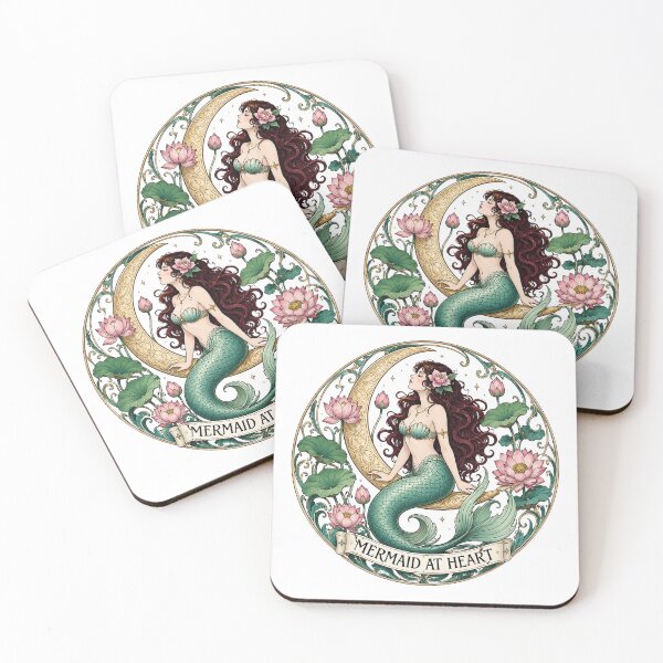 Item preview, Mermaid at Heart Vintage designed and sold by MythicPaws.