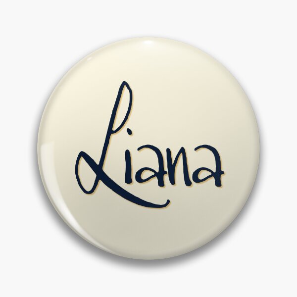 Item preview, LIANA personalized type design designed and sold by CharlottePlaceArt.