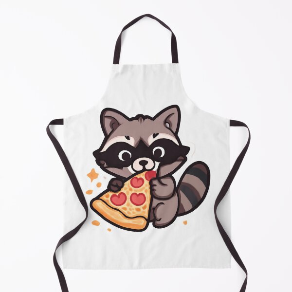 Item preview, Pizza Bandit Raccoon – Guilty but Cute! designed and sold by FreshSticker co..
