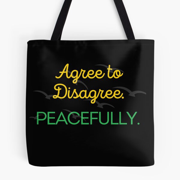 Item preview, Agree to Disagree. Peacefully. designed and sold by Legacy Supreme.
