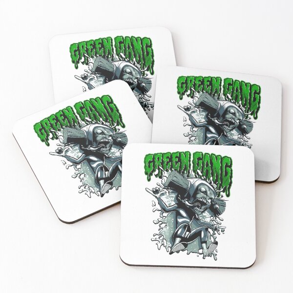 Item preview, gang green Monster designed and sold by fangkinsomes.
