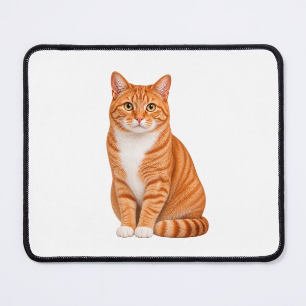 Item preview, Orange Tabby With White Bib Cat designed and sold by BackgroundND.