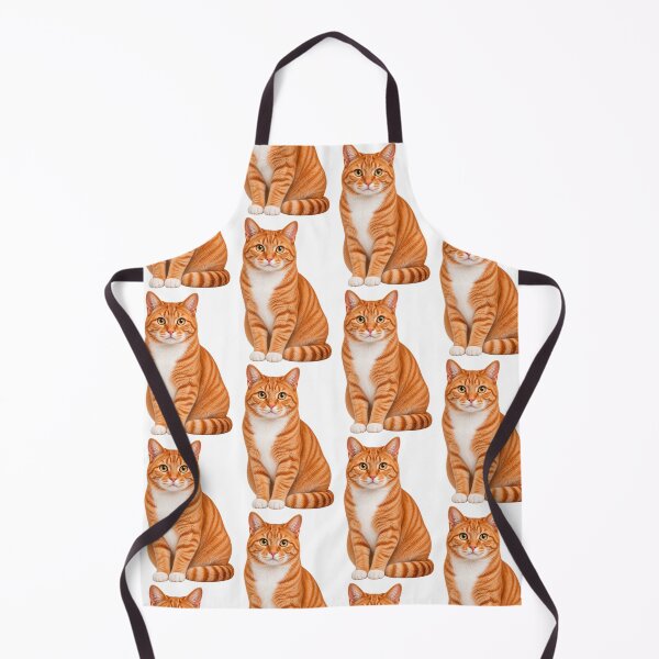 Item preview, Orange Tabby With White Bib Cat designed and sold by BackgroundND.